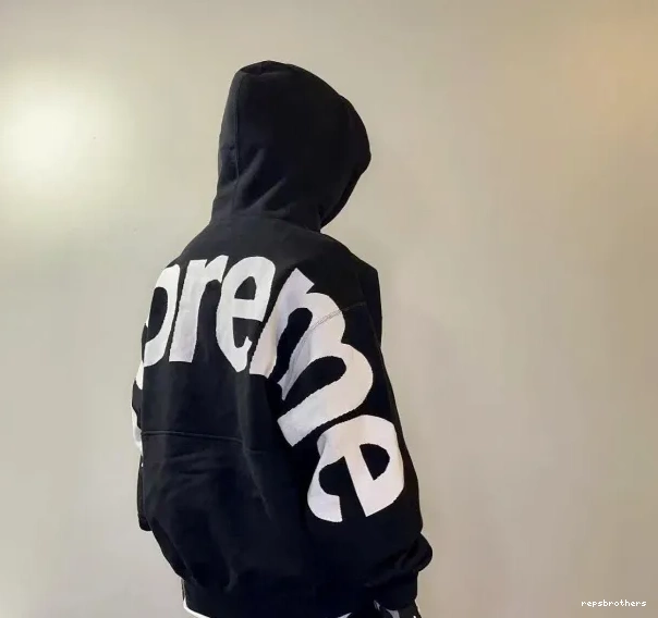 Black Big LOGO Hoodie Grey Sweatshirt M BIG SWEATSHIRT S XL L Back LOGO JACQUARD HOODED 0709